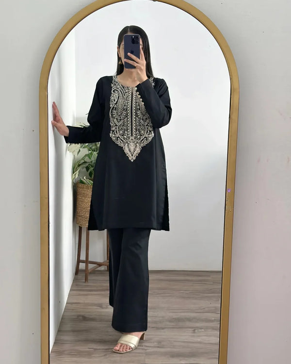 Haya Embroidered -2pc