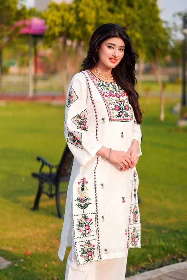 Naz Embroidered 2pcs