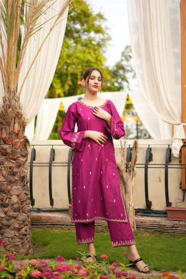 Sapna Embroidered  2pc