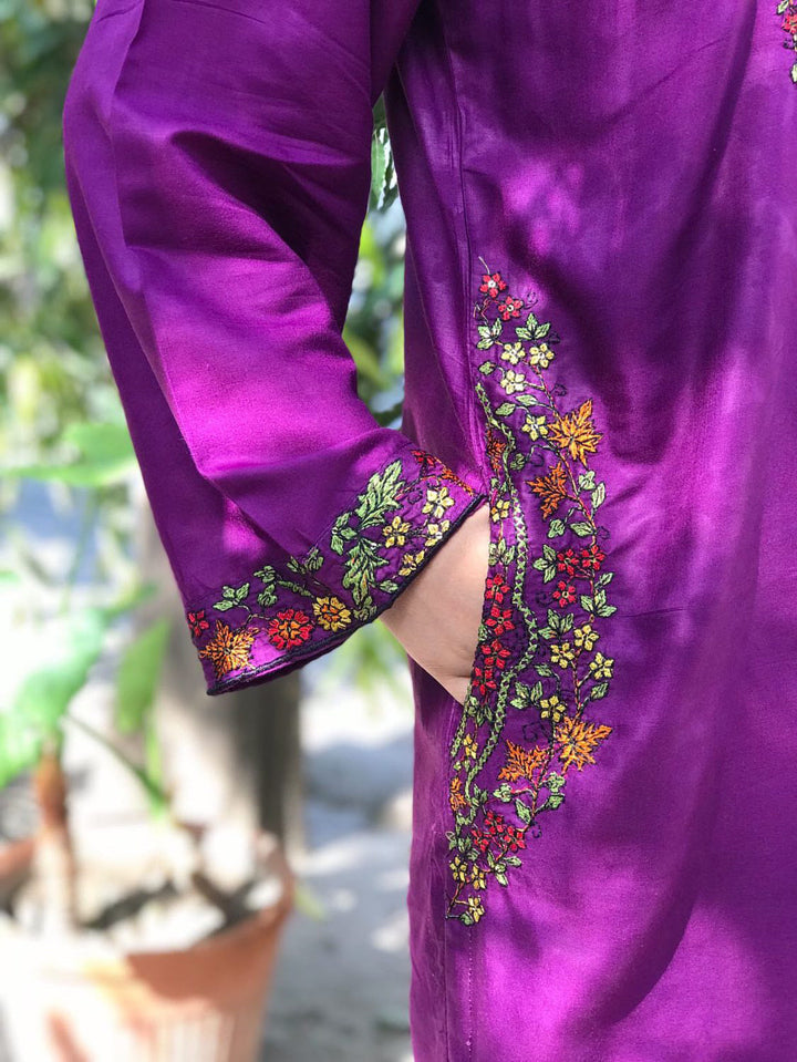 Pocket embroidered 2pcs - Zenat