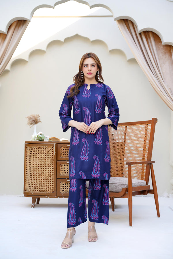 Soha navy blue 2pc