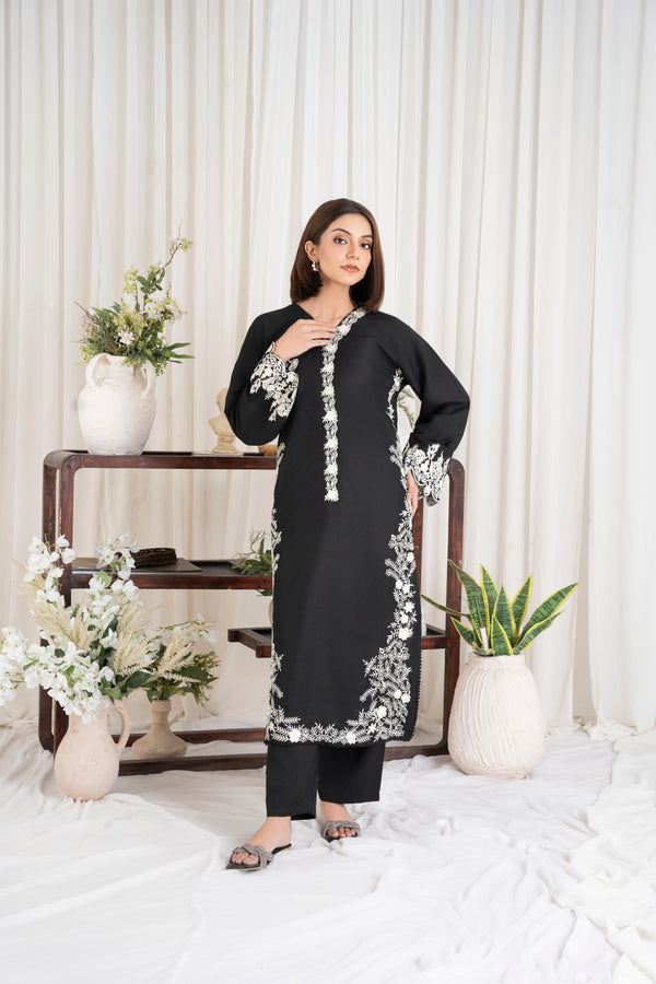Black Eyed Embroidered 2pc