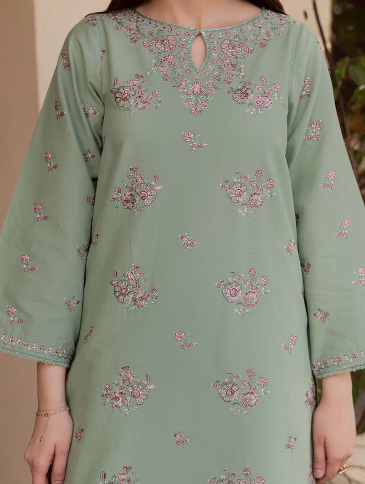Aroosh Embroidered - 2pc – Silai Karhai
